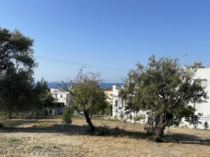 Sfakaki Kreta, Sfakaki: Grundstück mit Meerblick und Baugenehmigung für 3 Villas zu verkaufen Grundstück kaufen